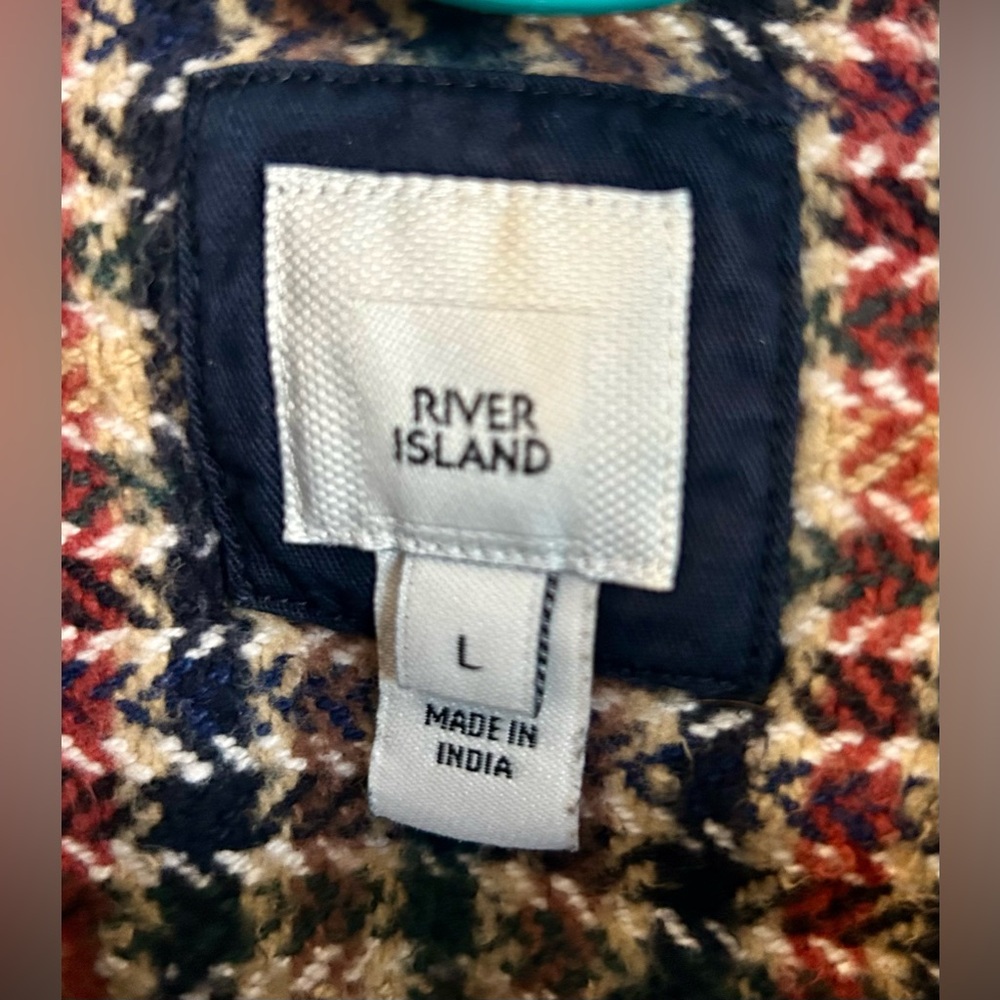 River Island Multicolor Patterned jacket with zipper. - Picture 3 of 4